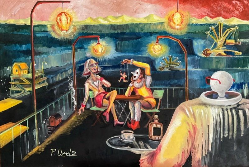 Laškovná schůzka na dně hnědouhelné pánve